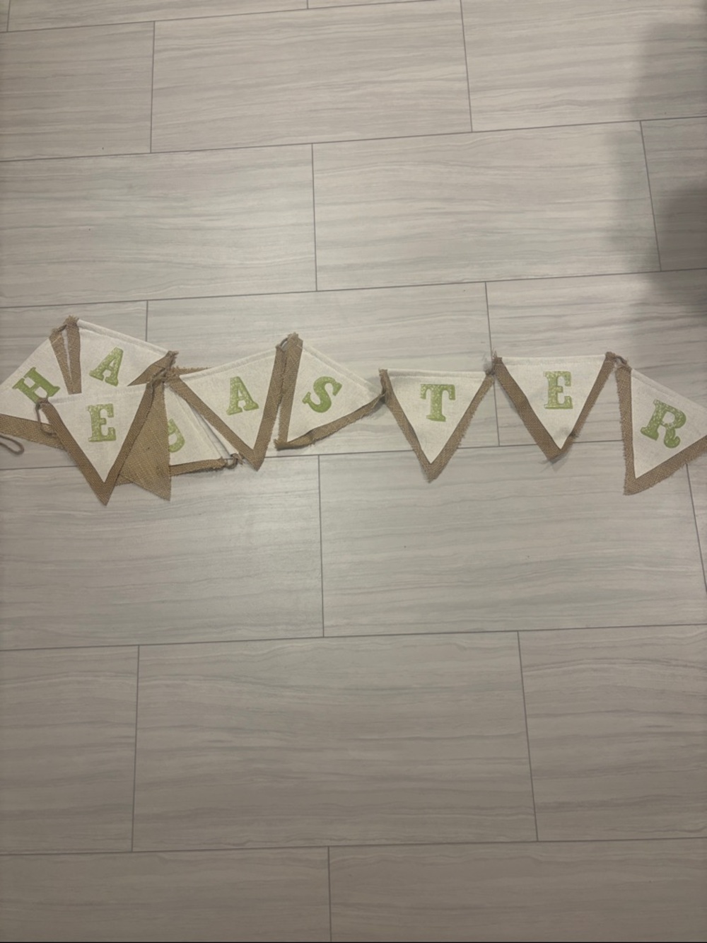 Pottery Barn Happy Easter Pendant